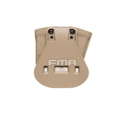Alternative view of FMA Kydex Double Magazine Carrier / Pouch - Tan