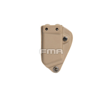 FMA Kydex Single Magazine Carrier / Pouch - Tan