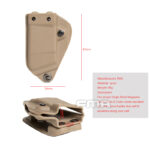 FMA Kydex Single Magazine Carrier / Pouch - FG - obrazek 4