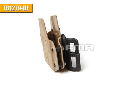 FMA Kydex AR15 (M4 / M16 Magazine Carrier / Pouch - Tan - obrazek 3