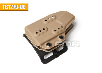 FMA Kydex AR15 (M4 / M16 Magazine Carrier / Pouch - Tan - obrazek 4