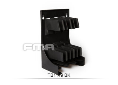 FMA Stand / Storage for 3 Magazines M4 / AR15 - Black - obrazek 2