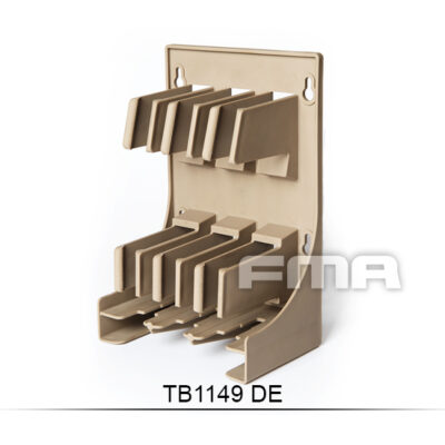 Alternative view of FMA Stand / Storage for 3 Magazines M4 / AR15 - Tan
