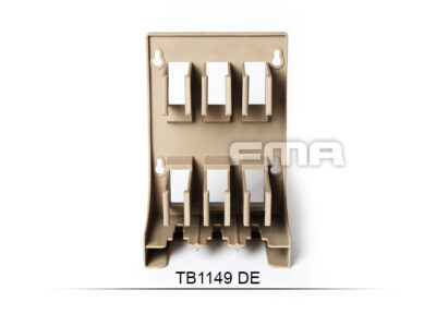 FMA Stand / Storage for 3 Magazines M4 / AR15 - Tan - obrazek 3