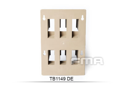 FMA Stand / Storage for 3 Magazines M4 / AR15 - Tan - obrazek 4