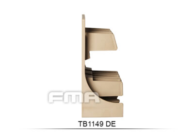 FMA Stand / Storage for 3 Magazines M4 / AR15 - Tan - obrazek 5