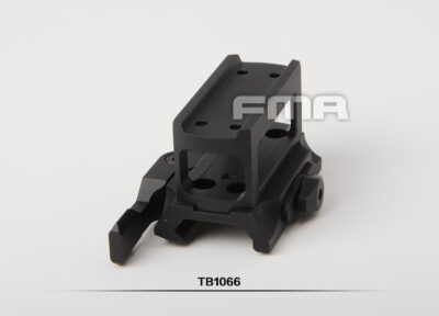 FMA Aimpoint T1 Red Dot Sight Raised QD Mount - Black - obrazek 3