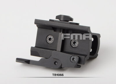 FMA Aimpoint T1 Red Dot Sight Raised QD Mount - Black - obrazek 4