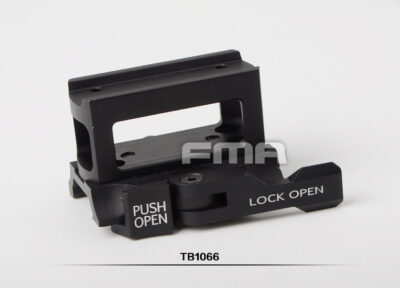 FMA Aimpoint T1 Red Dot Sight Raised QD Mount - Black - obrazek 5