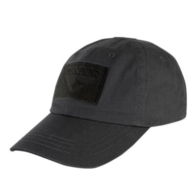 CONDOR Tactical Cap OPERATOR with Velcro Panels - Black
