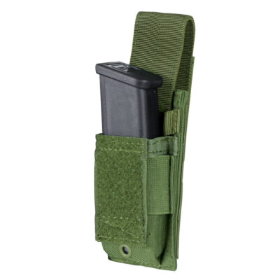 Alternative view of MOLLE magazine pouch for M9 - OLIVE