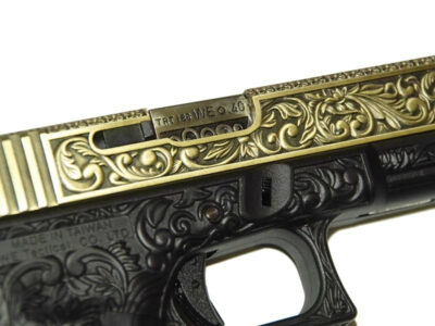 WE GBB Gas Pistol R18C Gen4 - Antique Bronze - obrazek 2