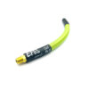 EPeS IGL HPA S a F Braided Hose, 20 cm, QD Foster plus 1/8 NPT - Fresh Green OD-A-E125-20-SGR asgbox.pl