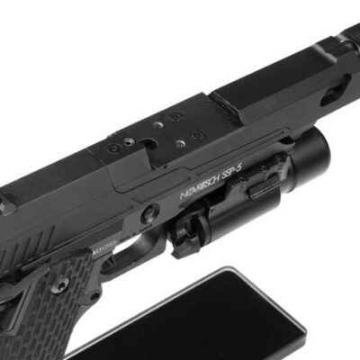 Alternative view of Novritsch MICRO V3 Red Dot Mount Plate for SSP5 Pistol - Red