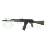 LCT AK-74M (LCK74M) Airsoft Rifle – Black / Green