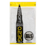 BLS PRECISION Airsoft Pellets 0.23g, 4300 BBs (Bag) - White
