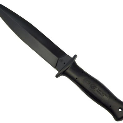 ESP Plastic Training Knife, Pointed Tip (Hard) - Black