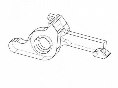 RetroArms CNC V3 (AK) Cut-off Lever - obrazek 2