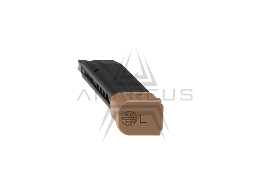 SIG AIR P320 M17 / M18 GBB Extended Magazine, 25 BBs - Tan OD-A-SIGAIR05-TAN asgbox.pl SIG AIR P320 M17 / M18 GBB Extended Magazine, 25 BBs - Tan - obrazek 3