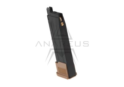 SIG AIR P320 M17 / M18 GBB Extended Magazine, 25 BBs - Tan - obrazek 2