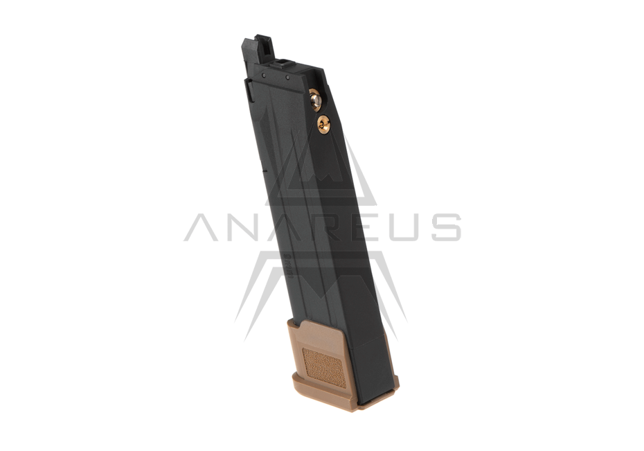 SIG AIR P320 M17 / M18 GBB Extended Magazine, 25 BBs - Tan OD-A-SIGAIR05-TAN asgbox.pl SIG AIR P320 M17 / M18 GBB Extended Magazine, 25 BBs - Tan - obrazek 2