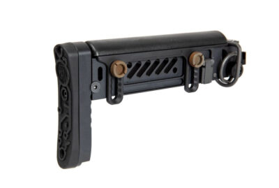 5KU PT-1 Folding Stock Gen2 for LCT / GHK / CYMA AK - Black - obrazek 2