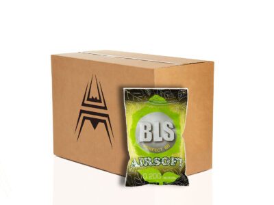 20x BLS BIO pellets 0,20g, 5000 BBs - White (box)