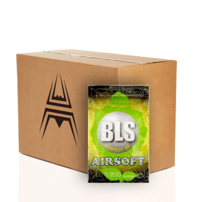 20x BLS BIO pellets 0,25g, 4000 BBs - White (box)