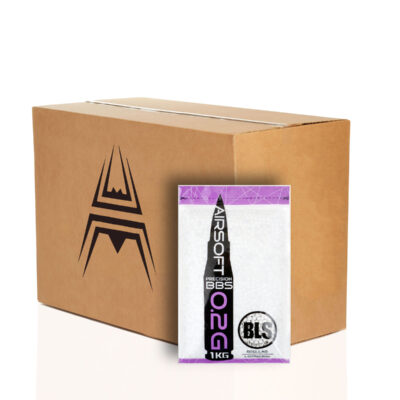 20x BLS Precision pellets 0,20g, 5000 BBs - White (box)