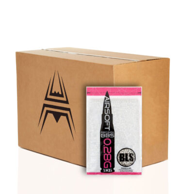 20x BLS Precision pellets 0,28g, 3500 BBs - White (box)