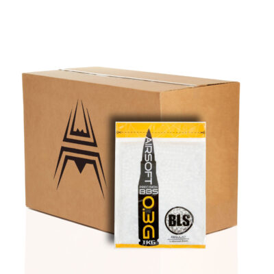 20x BLS Precision pellets 0,30g, 3300 BBs - White (box)