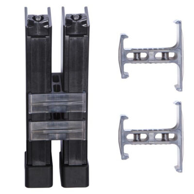 ASG Scorpion EVO 3 A1 Magazine Coupler set, 2 Pcs - Transparent