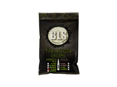 BLS BIO TRACER Airsoft Pellets 0.30g, 3300 BBs (Bag) - Green