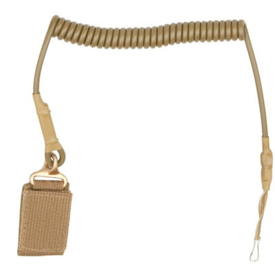 ASG Pistol Retention Lanyard with Carabiner - Tan