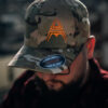 FLEXFIT Cap ANAREUS Spider logo orange - Multicam(R) OD-A-ANAR56-SM asgbox.pl