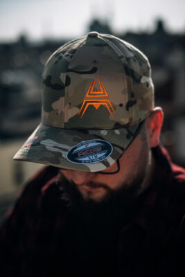 FLEXFIT Cap ANAREUS Spider logo orange - Multicam(R) - obrazek 4