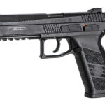 ASG CZ P-09 GBB Pistol with Metal Slide, Hard Case - Black