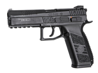 ASG CZ P-09 GBB Pistol with Metal Slide, Hard Case - Black