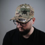 FLEXFIT Cap ANAREUS Spider logo black - Multicam(R)