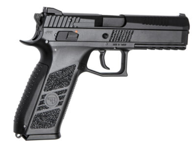 ASG CZ P-09 GBB Pistol with Metal Slide, Hard Case - Black - obrazek 2