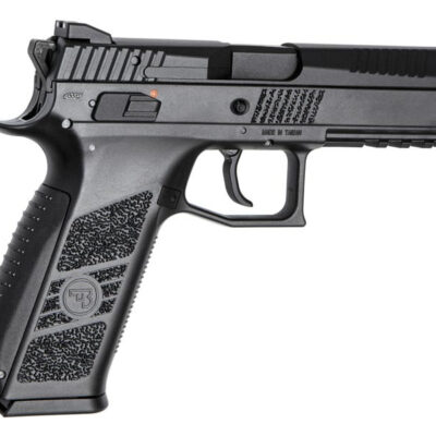 Alternative view of ASG CZ P-09 GBB Pistol with Metal Slide, Hard Case - Black