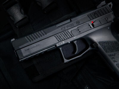ASG CZ P-09 GBB Pistol with Metal Slide, Hard Case - Black - obrazek 4