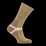 HELIKON MERINO Socks - Green/Coyote - obrazek 2
