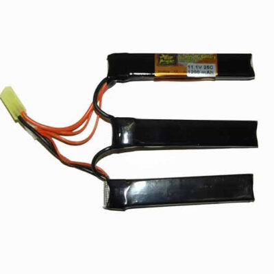 Li-Pol battery X-Cell 11,1V 1200mAh, 25C - Crane (3-pieces)