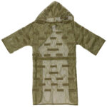 Camouflage mesh cloak with eyelet and hood Olive Drab - obrazek 2