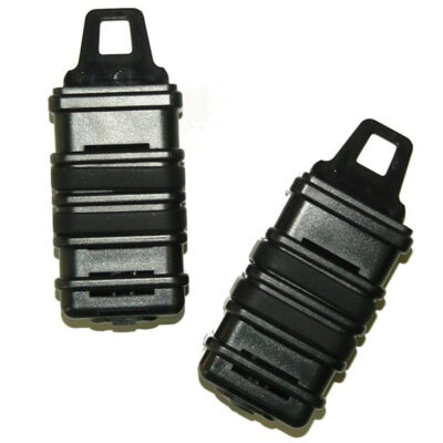 FMA Plastic MOLLE FastMag Pouch for MP7 Magazines, 2 pcs - Black
