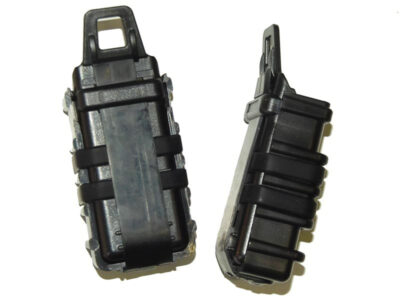 FMA Plastic MOLLE FastMag Pouch for MP7 Magazines, 2 pcs - Black - obrazek 2