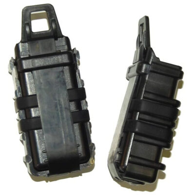 Alternative view of FMA Plastic MOLLE FastMag Pouch for MP7 Magazines, 2 pcs - Black