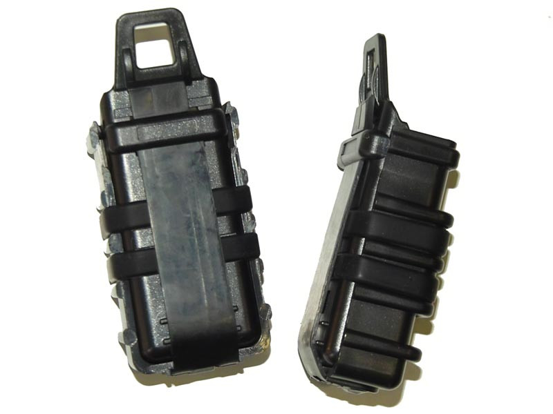 FMA Plastic MOLLE FastMag Pouch for MP7 Magazines, 2 pcs - Black OD-A-CT0225 asgbox.pl FMA Plastic MOLLE FastMag Pouch for MP7 Magazines, 2 pcs - Black - obrazek 2