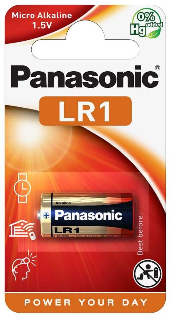 Panasonic LR1 Micro Alkaline Battery, 1.5V - 1 Piece OD-A-BAT00169 asgbox.pl Panasonic LR1 Micro Alkaline Battery, 1.5V - 1 Piece